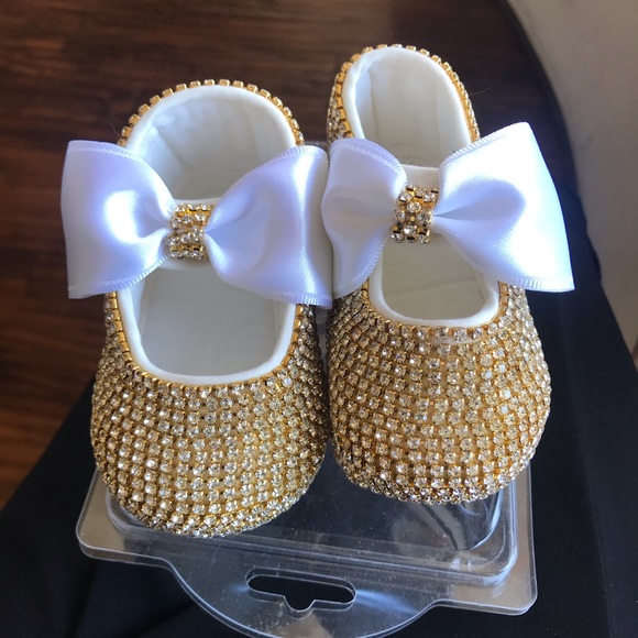 bling baby shoes